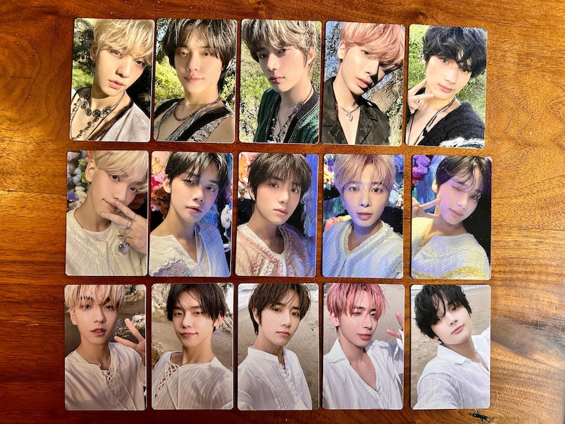 OFFICIAL TXT the Name Chapter: Temptation Album Photocards - Etsy Sweden