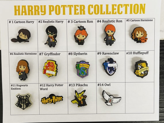 JIBBITZ HARRY POTTER Croc Shoe Charms 14 Styles to choose from-Dumbledore &  More $3.00 - PicClick