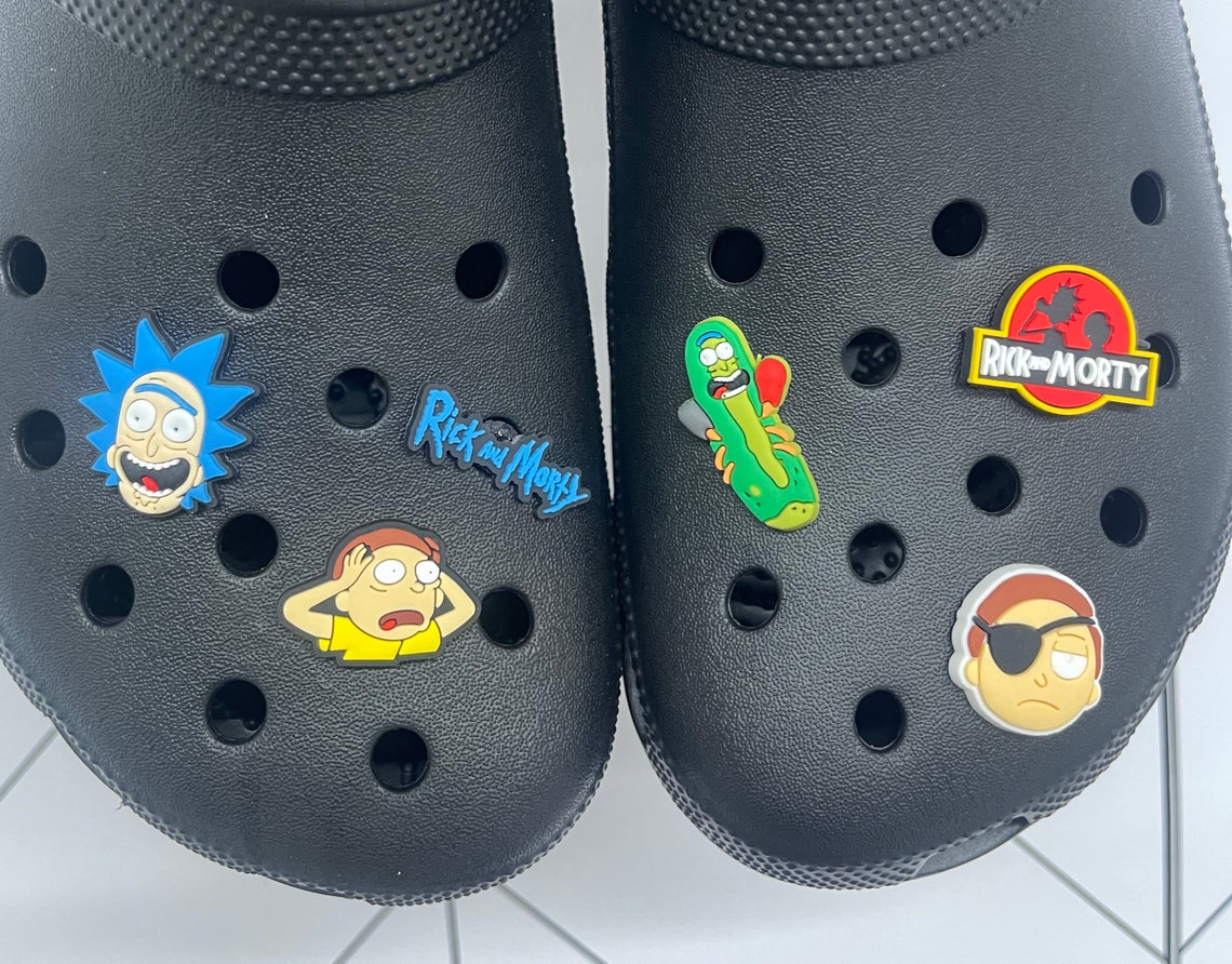 Rick and Morty Croc Charms/ Jibbitz/ Pickle Rick Etsy