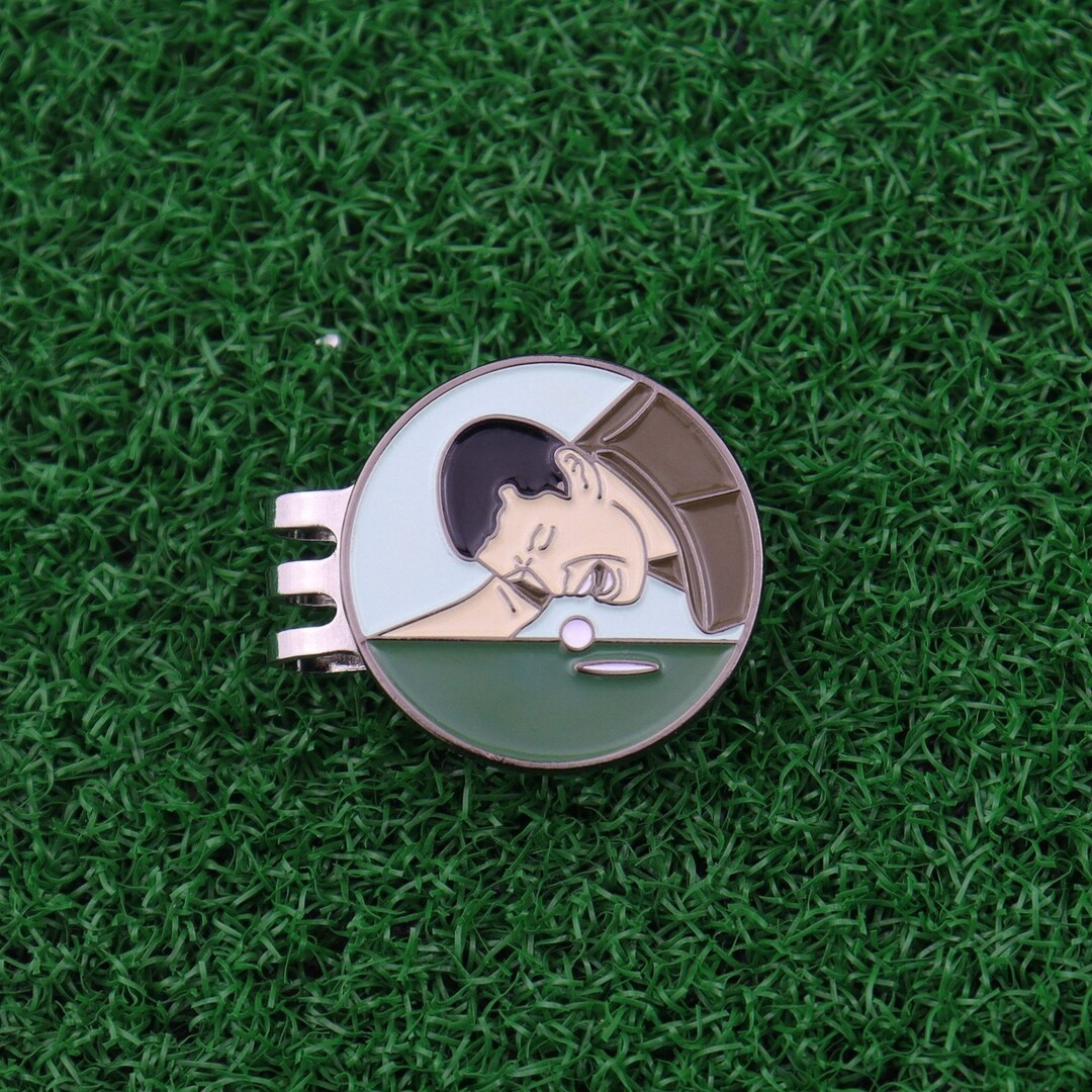 Happy Gilmore Golf Ball Marker With Hat Clip Golf Etsy
