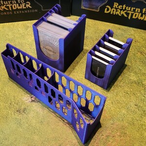 Soportes para tarjetas Dark Tower y Corner Box - No oficial (solo archivos digitales, sin entrega física)