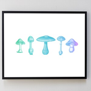 Mushroom Poster Set 2