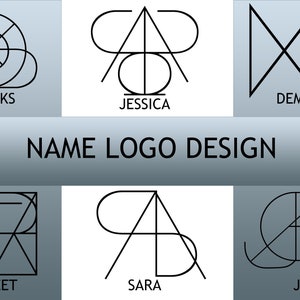 Custom Name Logo Design, Name Logo, Logo Design, Custom Name Logo, Monogram Logo, Name Logo Design, Tattoo Logo Design, Letter Logo,