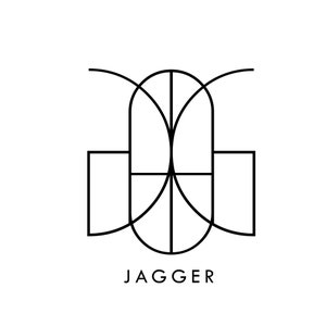 May include: Black and white line art logo with the word "JAGGER" underneath.
