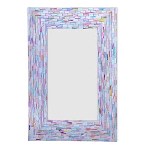 Rectangular Mosaic in Rainbow colours 16''x22''