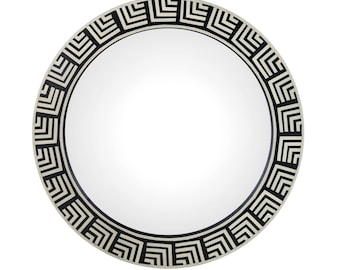 HALF PRICE - Resin Inlay Mirror L Key style Design, Size 24''