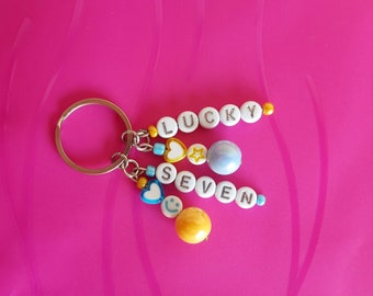 Llavero Lucky Seven de BTS Bangtan Boys