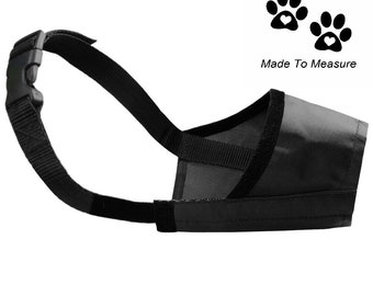 Pomeranian Dog Muzzle Black Nylon Comfortable Anti Bite Anti Barking Light Weight Water Proof Strong Safety Pet Puppy Training Muzzle