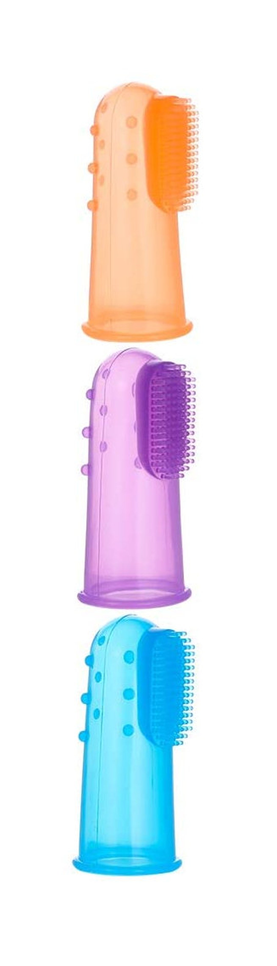 Disability Toothbrush and Case Easy Hold Dexterity 2sided Finger Brush