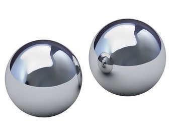 Labyrinth Game Balls x2 Stainless Steel Ball Chrome Marbles Spare Parts Replacement Vintage x2 Spheres And Luxury Case