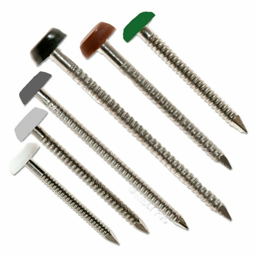 Decking and Fence Nails Wood Fixing Pins Poly Plastic Safety Etsy UK