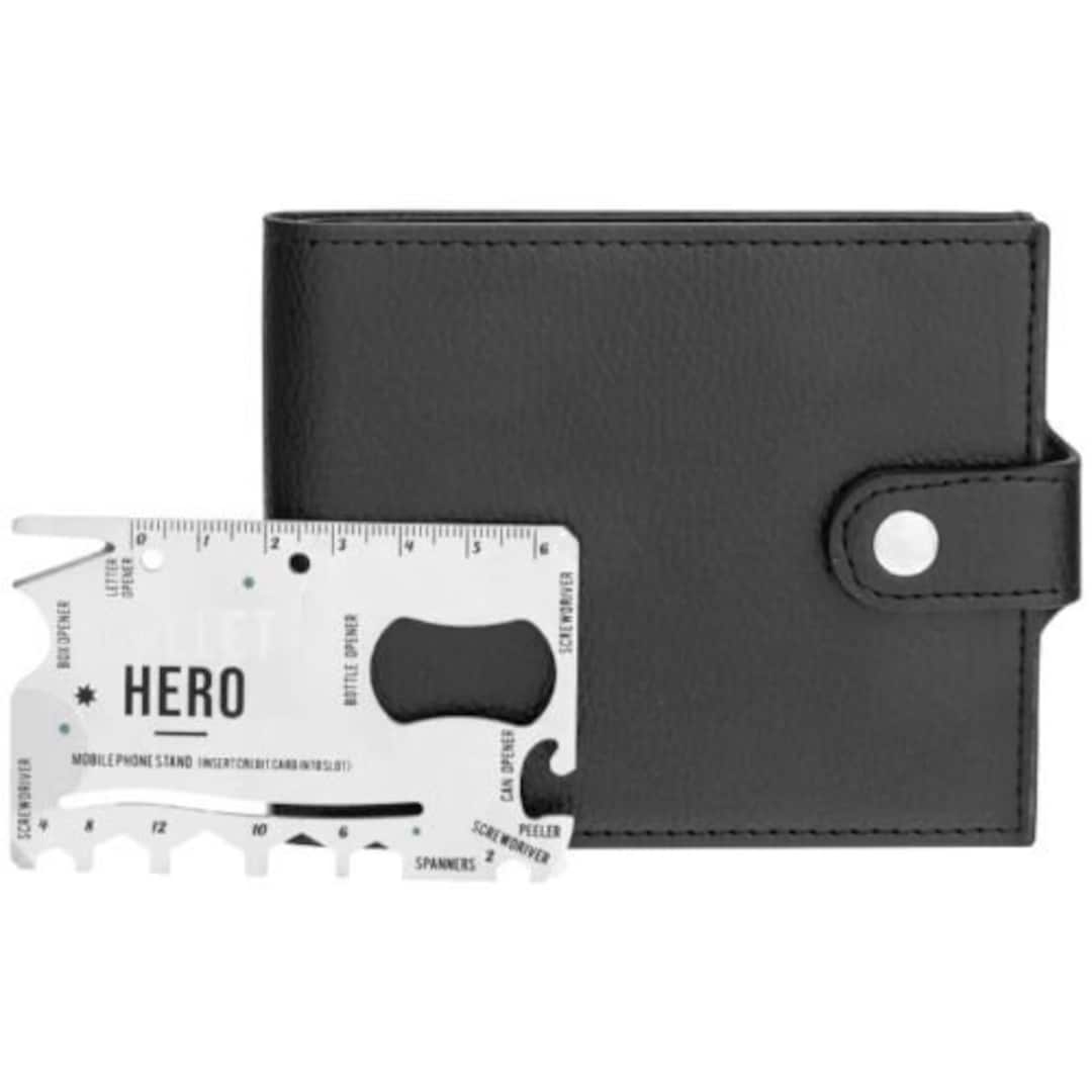 Multi Tool 18 in 1 Credit Card Tool Kit and Wallet Bottle - Etsy