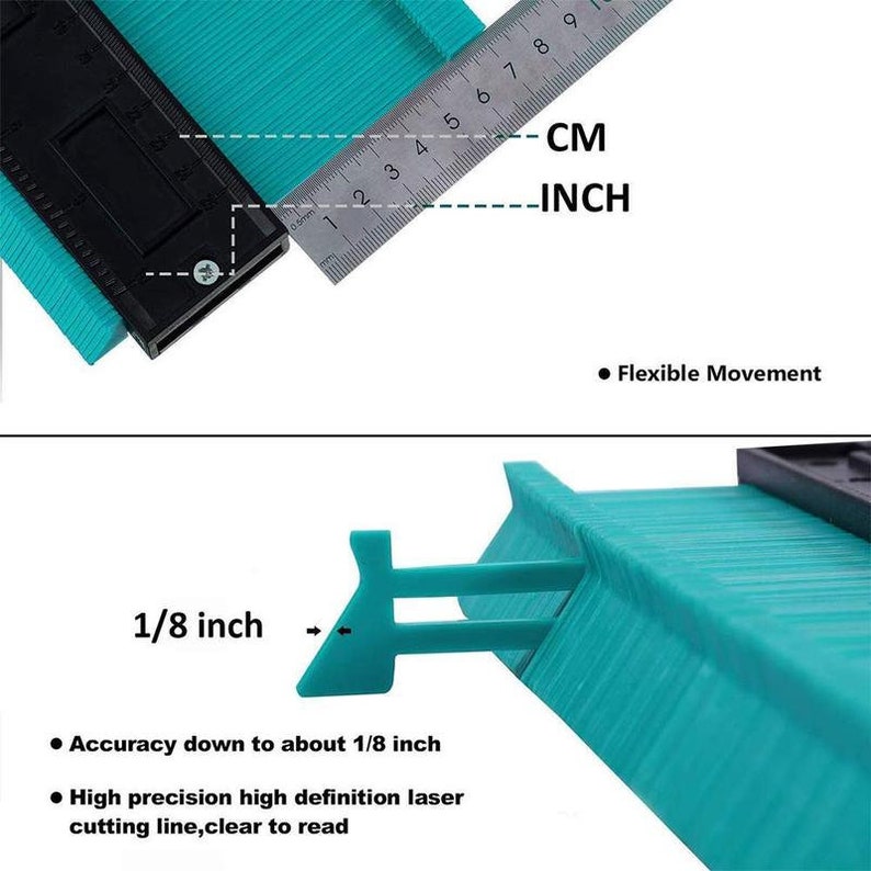 Complex Angle Gauge Fitting Measuring Tool Template Angle Etsy UK