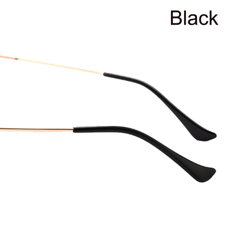 Glasses Temple Tips X2 Arm Covers Reading Glasses Ear Supports Black