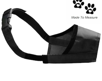 Cavalier King Charles Dog Muzzle Black Nylon Comfortable Anti Bite Barking Light Weight Water Proof Strong Safety Pet Puppy Training Muzzle