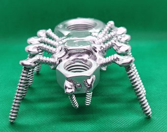 Silver Metal Spider