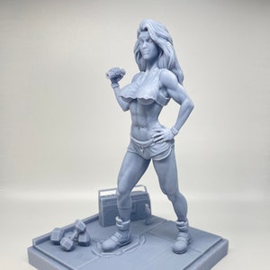 She-Hlk Sculpture