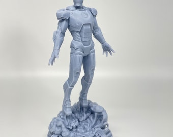 Fe Man Sculpture: Resin Desk Decor (2.5" x 2.75" x 5.75")