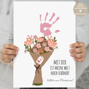 Diventa madrina regalo fai da te, Vuoi essere la mia madrina idea regalo fai da te bambini, impronta della mano del bambino impronta del piede bambino download