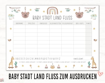 Baby town country river baby shower boho kids toys pdf, baby shower party games printable town country baby, baby shower gifts