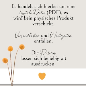 Digitale Datei zum Ausdrucken – DIY Geschenk für Erzieherinnen mit Dankeskarten zum Kindergarten- oder Kita-Abschied