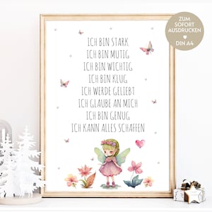 Christmas gift children | Affirmation Card Children | Affirmations Poster Kids| Affirmation Poster | Nursery Affirmations | PDF