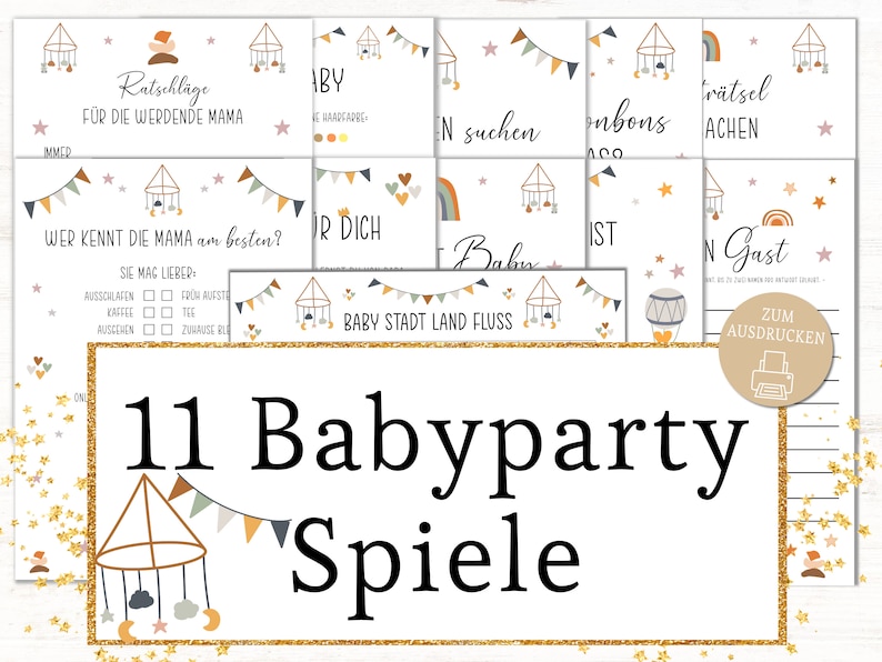 Babyparty-Spiel 'Find The Baby Dad' – 36 Rubbelkarten Mit Promis | Lustiges Spiel Für Die Baby Shower Party