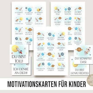 Tarjetas de afirmacion para niños, tarjetas de motivacion para espacio para imprimir, animo para el colegio, afirmacion niño, te quiero, pdf