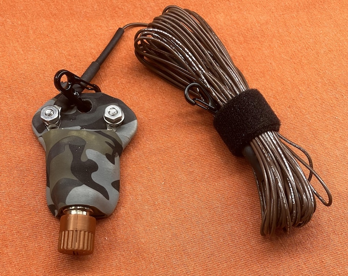 The Tech Prepper Mini Random Wire HF Antenna 40-6 Meters by N9SAB, 10W Tuner Ready