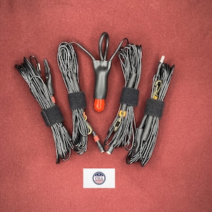 Ruggedized 20/40 Meter Ham Radio Dipole Antenna: Portable/POTA/SOTA,  Low Power N9SAB