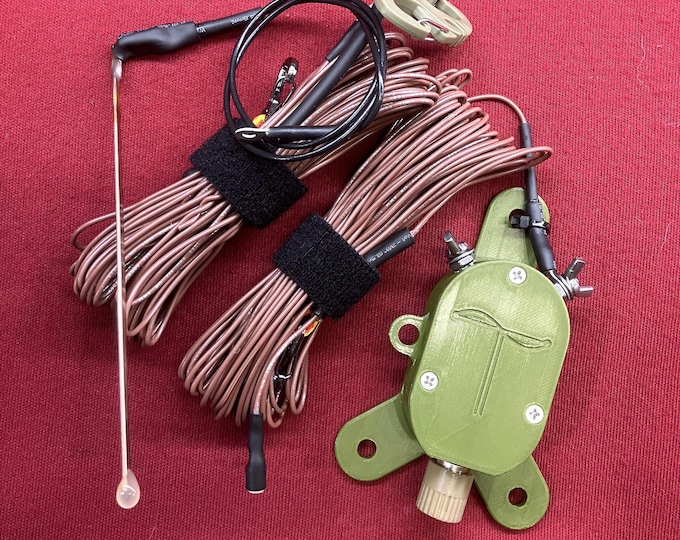 Low Power Linked End Fed Half Wave -  No Tune - 40/20/15/10 Meters -  Ham Radio HF Antenna Rugged Portable Pota/Sota  PETG Enclosure
