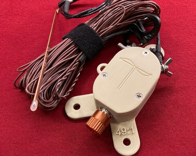 Tech Prepper Edition 50W Rugged No Tune EFHW Antenna for 40/20/15/10M - N9SAB