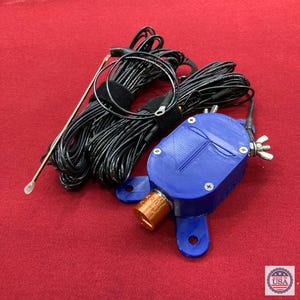 100W No-Tune End Fed Half Wave Antenna: 40-10 Meter Ham Radio, Portable Ops