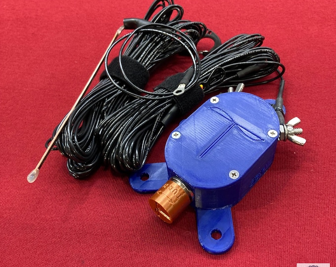 100W No-Tune End Fed Half Wave Antenna: 40-10 Meter Ham Radio, Portable Ops