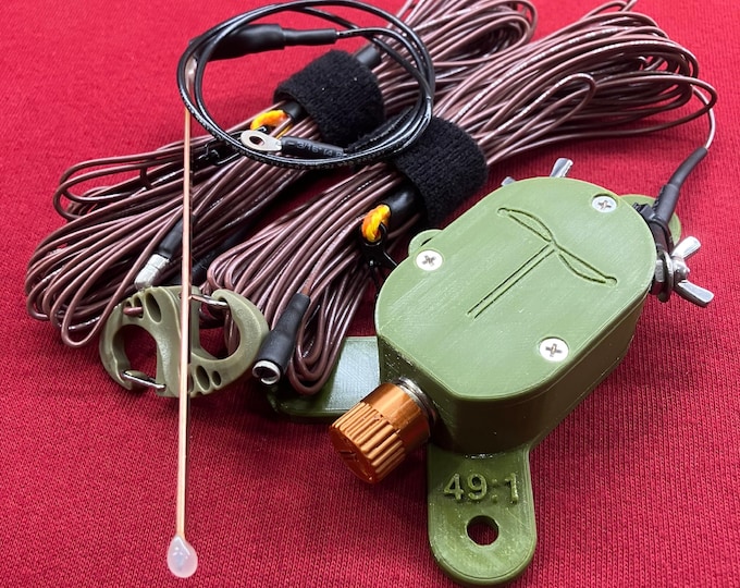 50W Rugged No Tune Linked EFHW Antenna for 40/20/15/10M Ham Radio - N9SAB