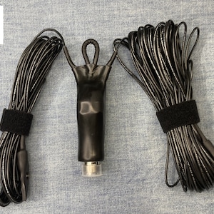 40-6 Meter HF Ham Radio Off-Center Fed Dipole Antenna: 100W Base/Portable Multiband
