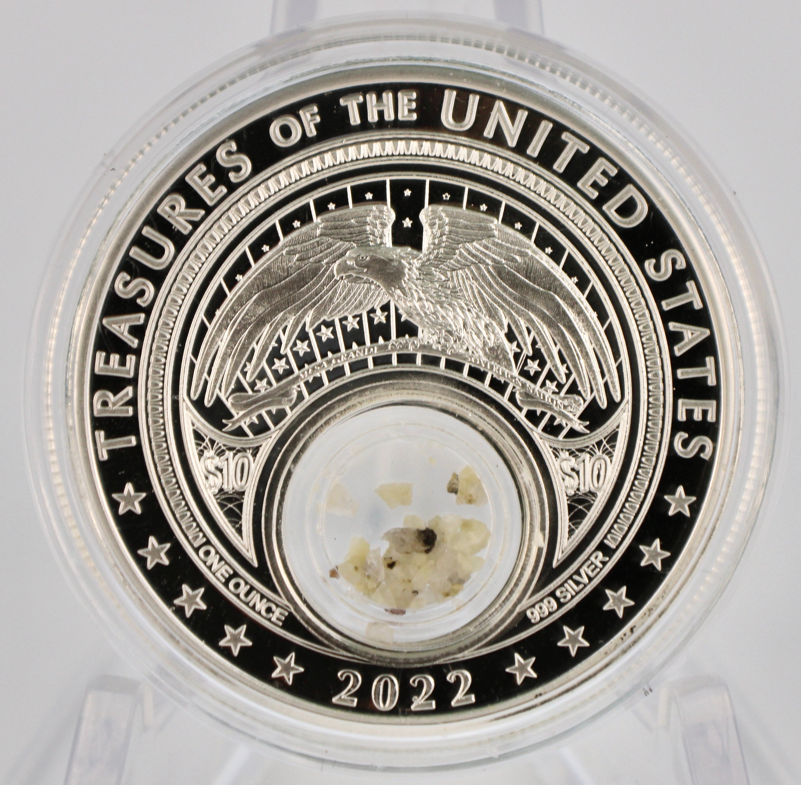 2022 Mesa Grande Treasures of the United States - New Hampshire W/ Granite,  Colored 1 Oz .999 Silver Proof Coin W/ Box & Coa-mintage 500 Pcs - Etsy