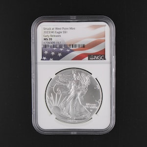 Silver Eagle 2023 Ms70 - Etsy