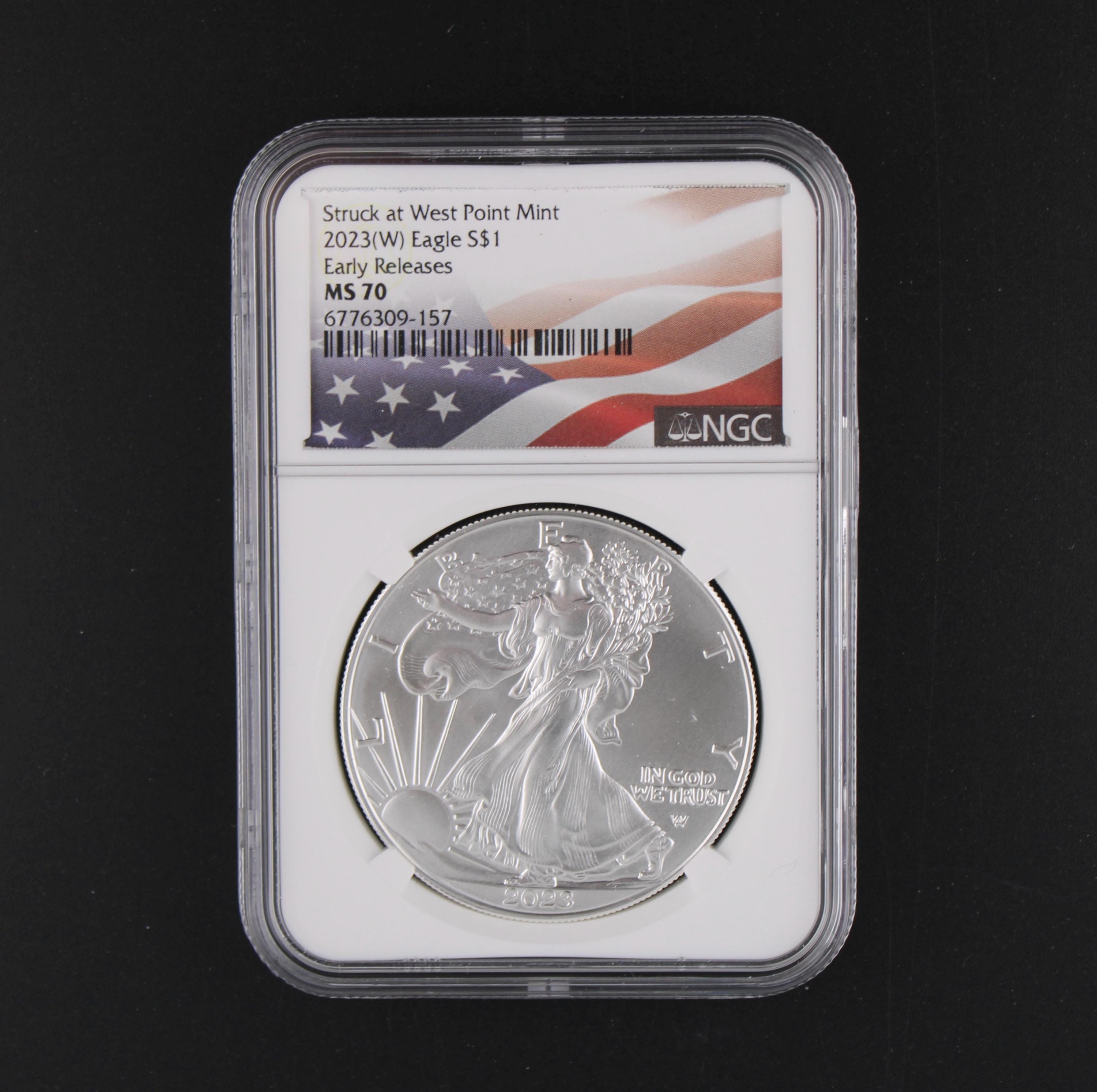 Silver Eagle 2023 Ms70 - Etsy