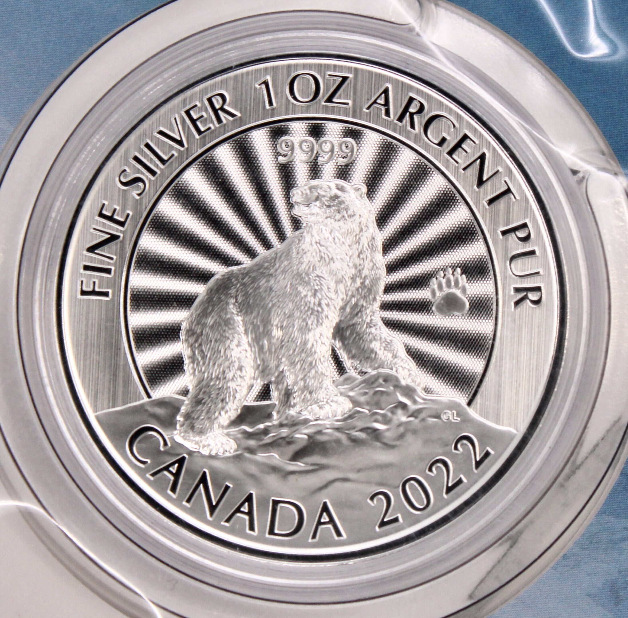 2022 Canada the Majestic Polar Bear 1 0z .9999 Pure Silver 5 Dollar Coin in  Original Mint Sealed Package/capsule, BU - Etsy Canada