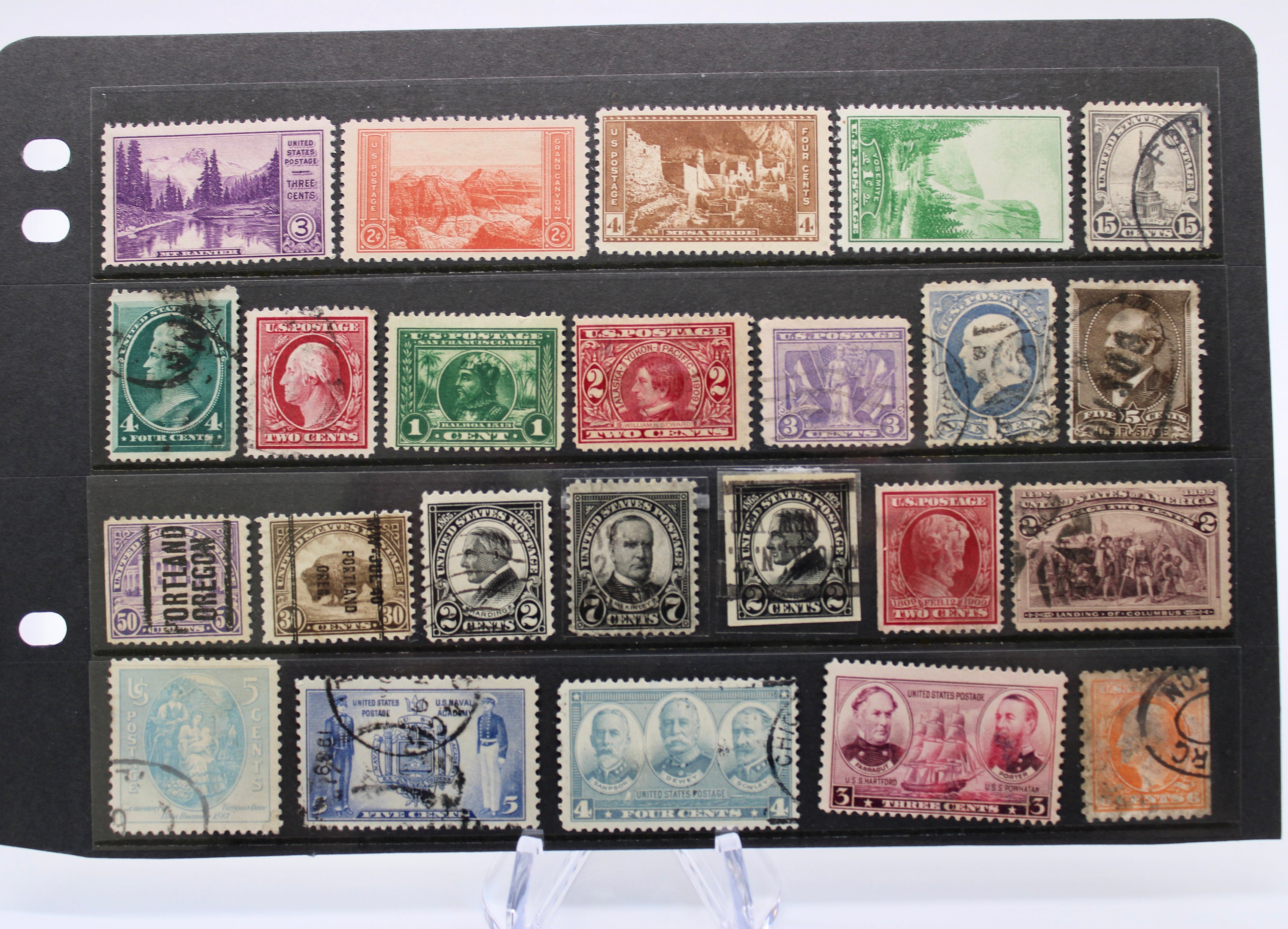 Old US Stamps, Mixed Collection Scott #156-796 Mint & Used, H/NH