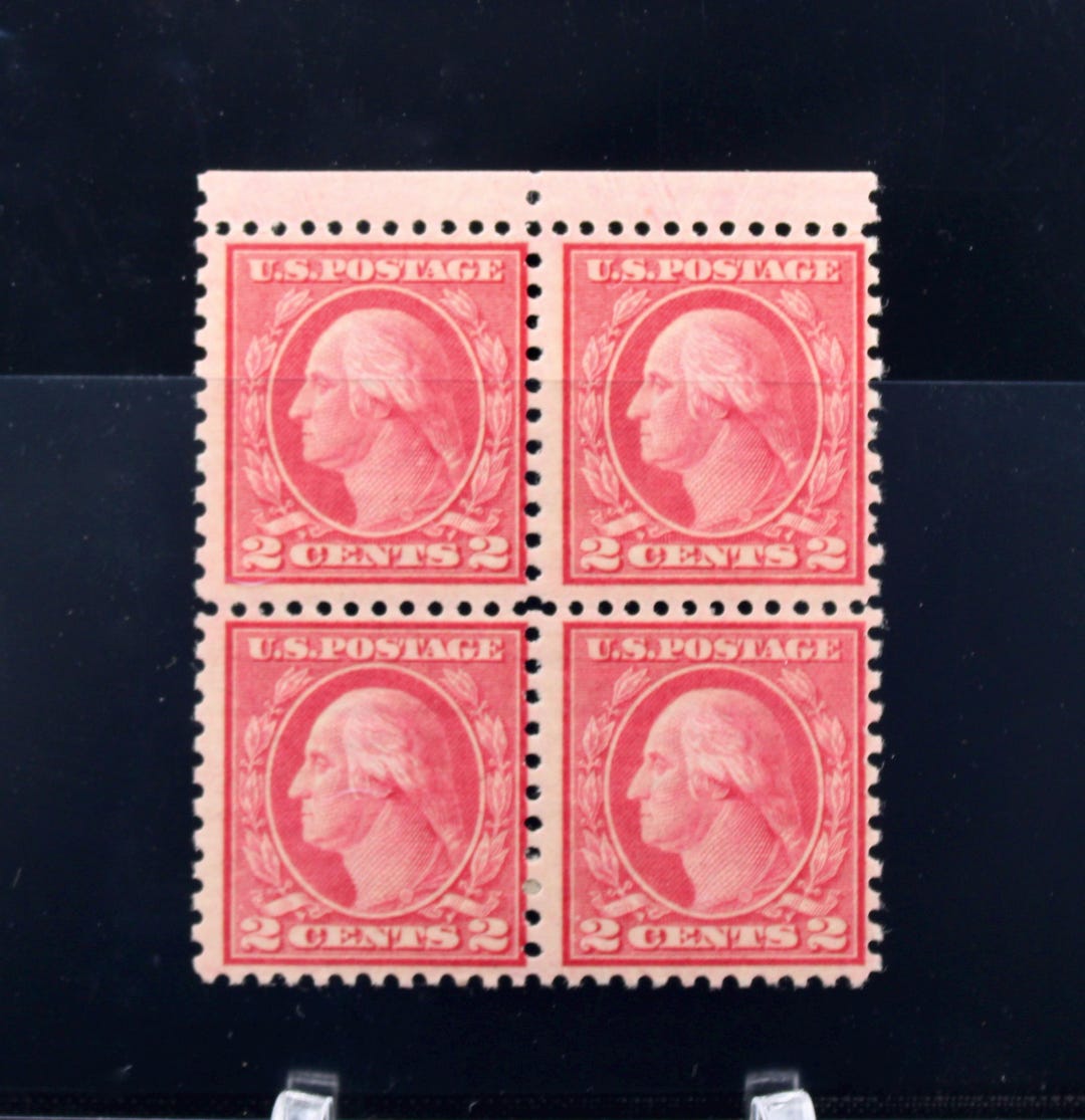 切手85 古い米国切手、1919年コイル廃棄切手、パーフェクション11x10