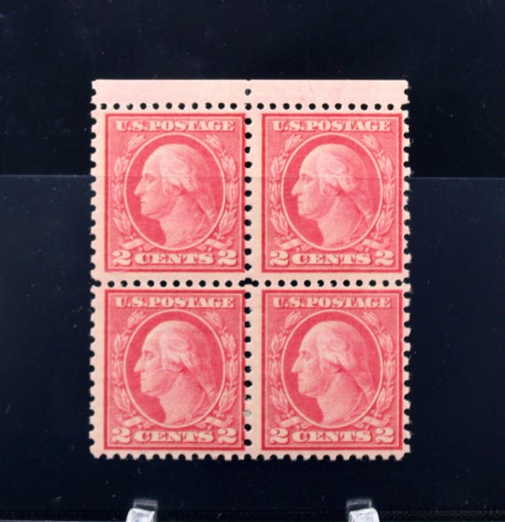 古い米国切手、1919年コイル廃棄切手、パーフェクション11x10