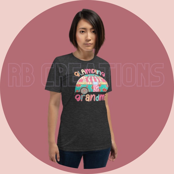 Glamping Grandma T-shirt Grandma Shirt 