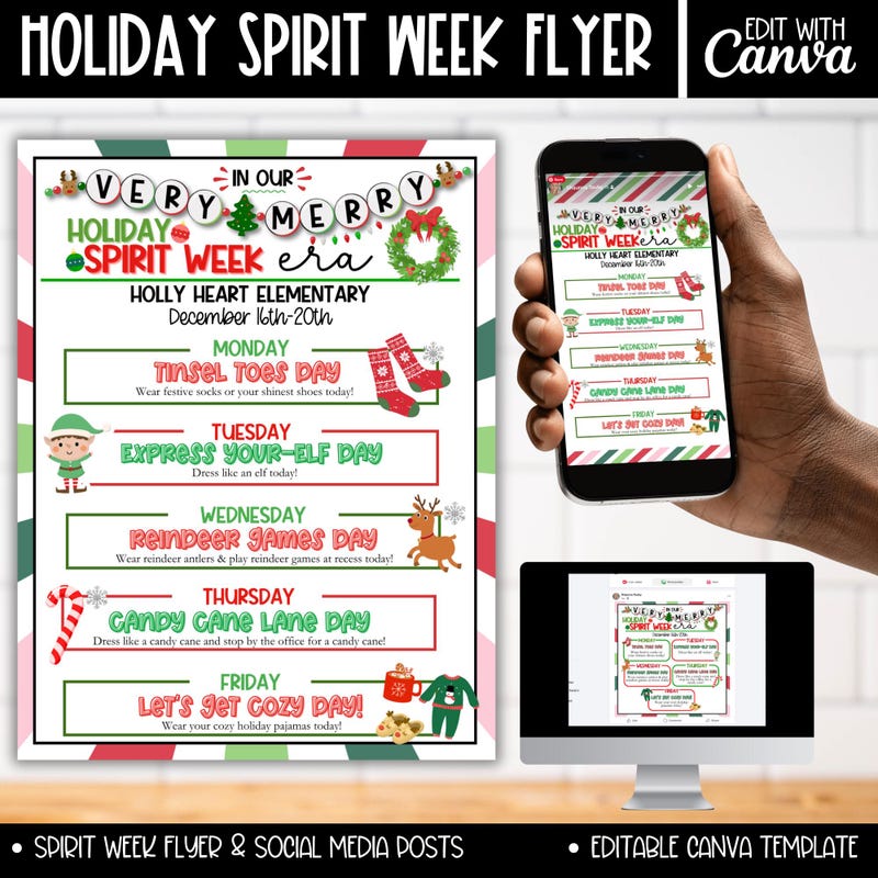 The Grinch Spirit Week - Etsy