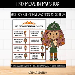 2023 Girl Scout Thanksgiving Parade Challenge Kit Activity, GS ...