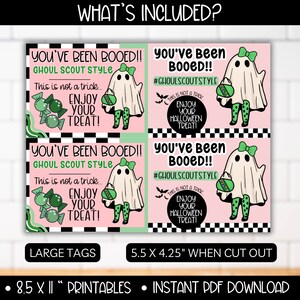 Halloween Girl Scout You've Been Booed Kit, Ghoul Scout, Scout Boo ...