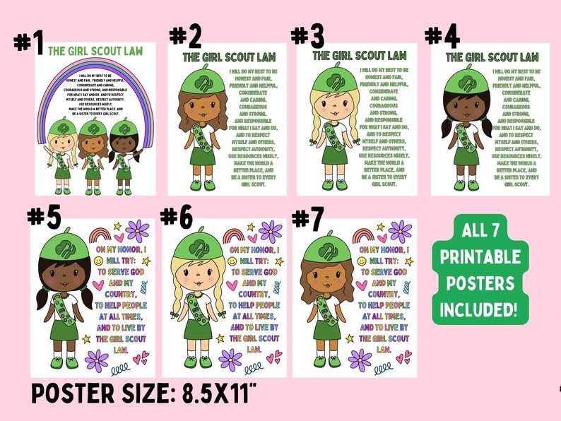 Girl Scout Troop Leader Binder Poster Girl Scout Troop Etsy