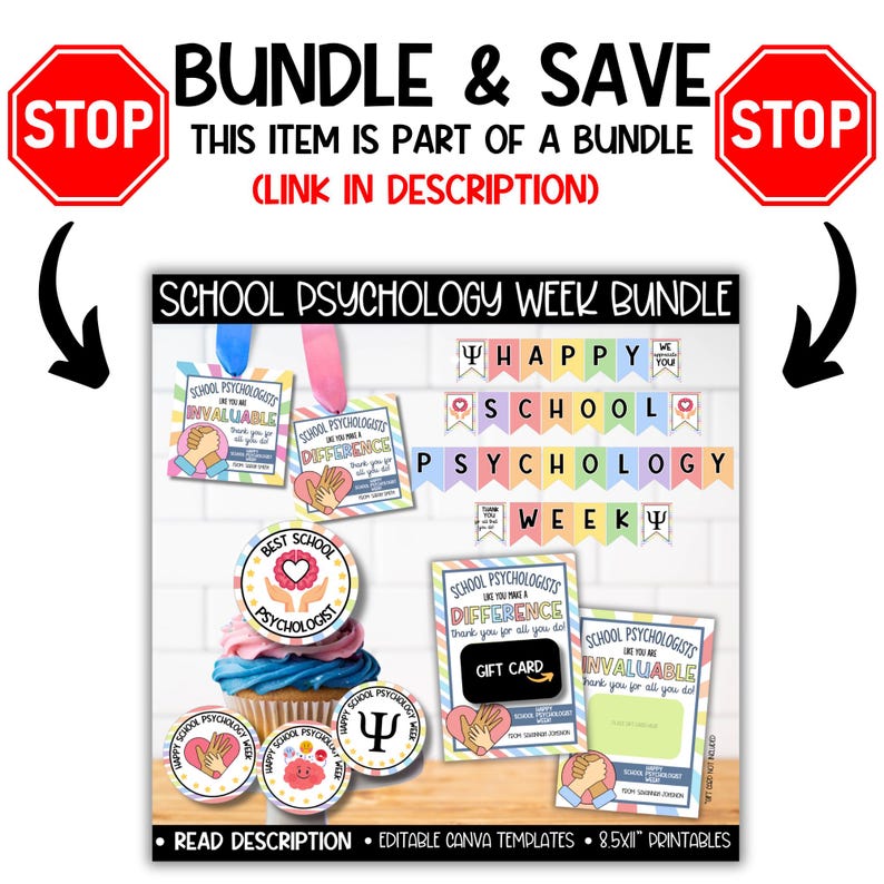 School Psychology Appreciation Week Banner, PTA PTO School Psychologist ...