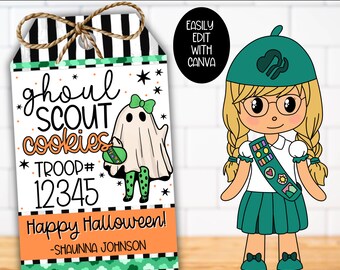 Girl Scout Coloring Pages Digital Download Printable - Etsy
